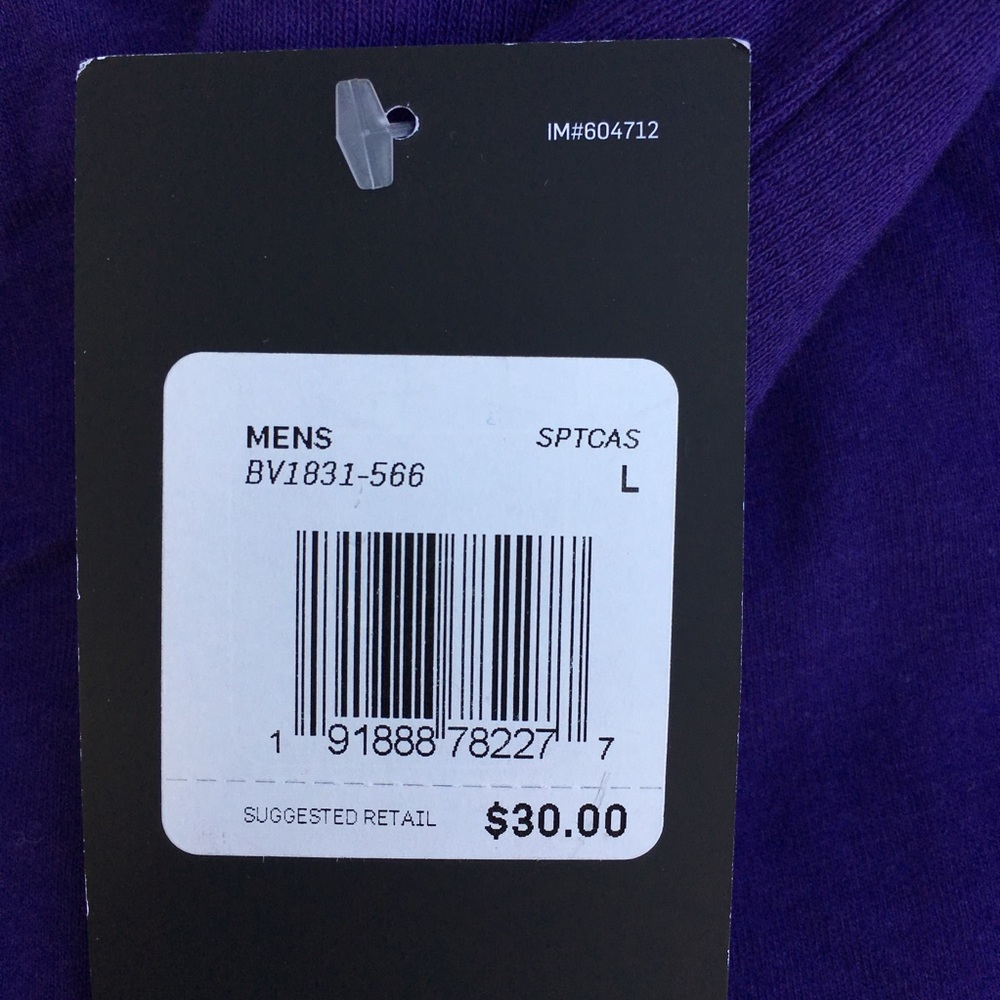 Nike Purple Long-sleeve NWT Shirt - Picture 5 of 5